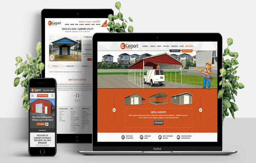 Carport Central screenshot 1